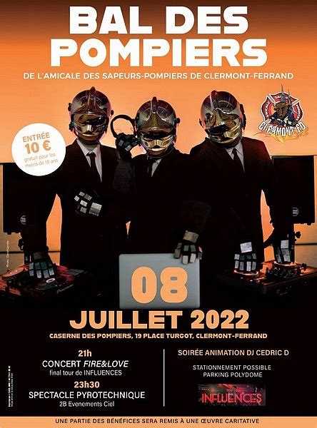 bal des pompiers clermont ferrand|Spectacle Le Bal Des Pompiers à Clermont